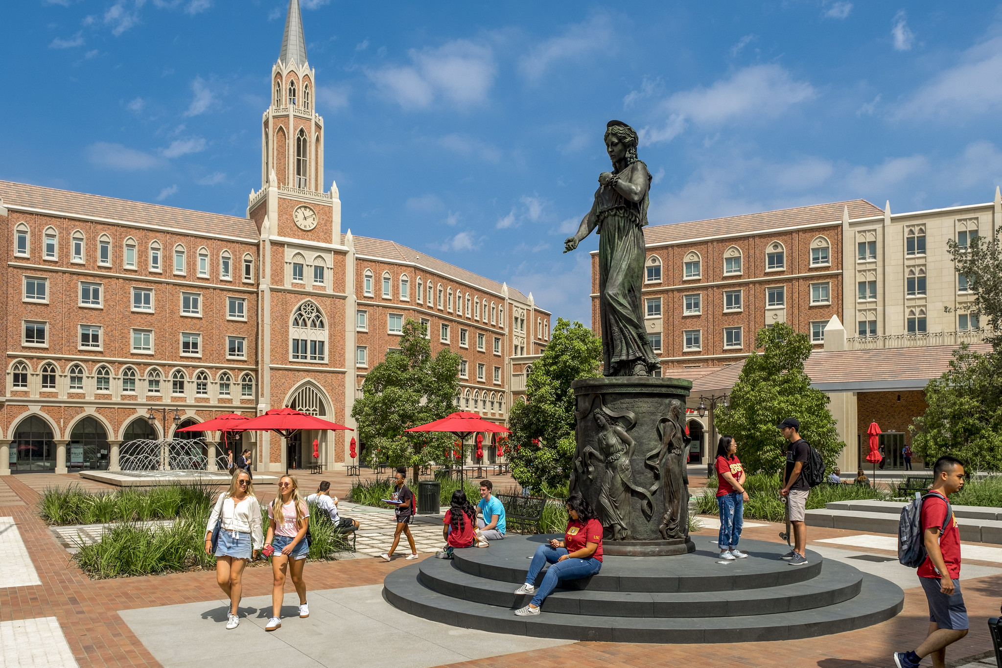 Statue of Hecuba in the University Village